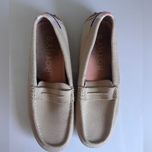 Rothy's Cream Loafers